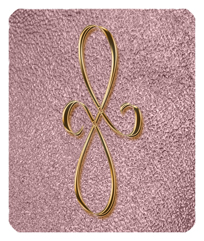 DF35-601-BZ-SH-OR Bronze Scroll Shimmer Orchid